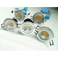 High Quality adjustable 180 and 360 degree cob 10w downlight led